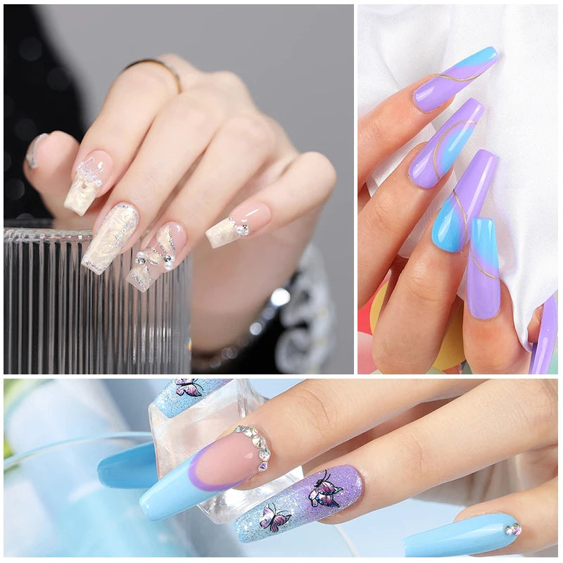 Gel Nail Kit with UV Lamp, Electric Nail Drill & Manicure Tools