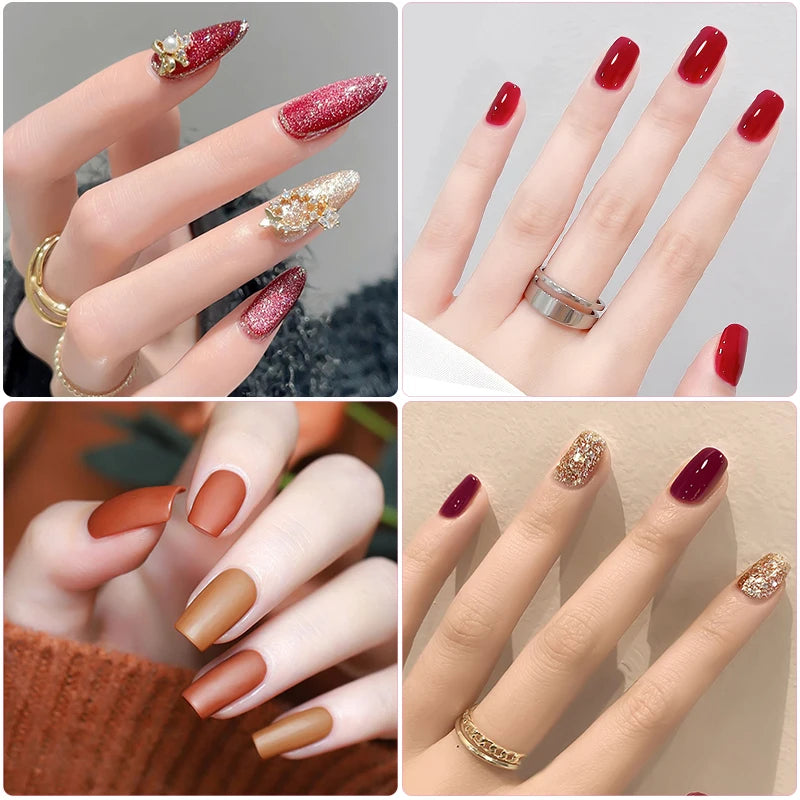 Gel Nail Kit with UV Lamp, Electric Nail Drill & Manicure Tools