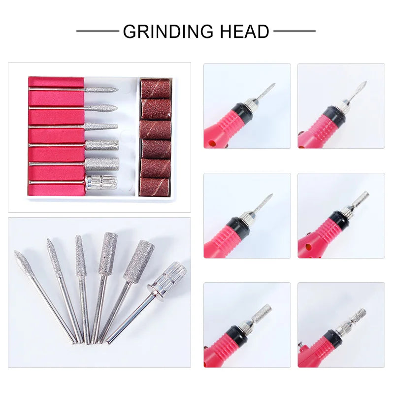Gel Nail Kit with UV Lamp, Electric Nail Drill & Manicure Tools